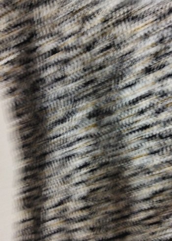 Kısa Kollu Mini Siyah Beyaz Desenli Elbise - Görsel 6