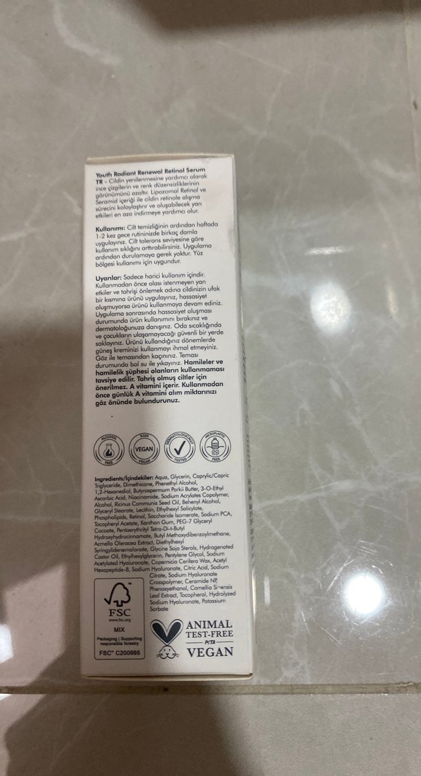 Purest Solutions Retinol + Seramid Serum 30ml - Görsel 2