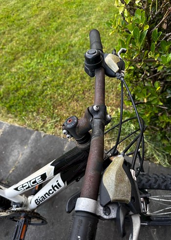 Bianchi Beyaz Gri Bisiklet - Görsel 6