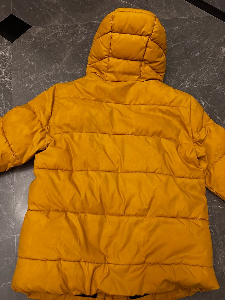 Mango Sarı Kapüşonlu Erkek Çocuk Mont - Görsel 3