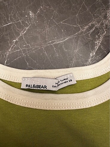 Pull & Bear crop tişört - Görsel 6