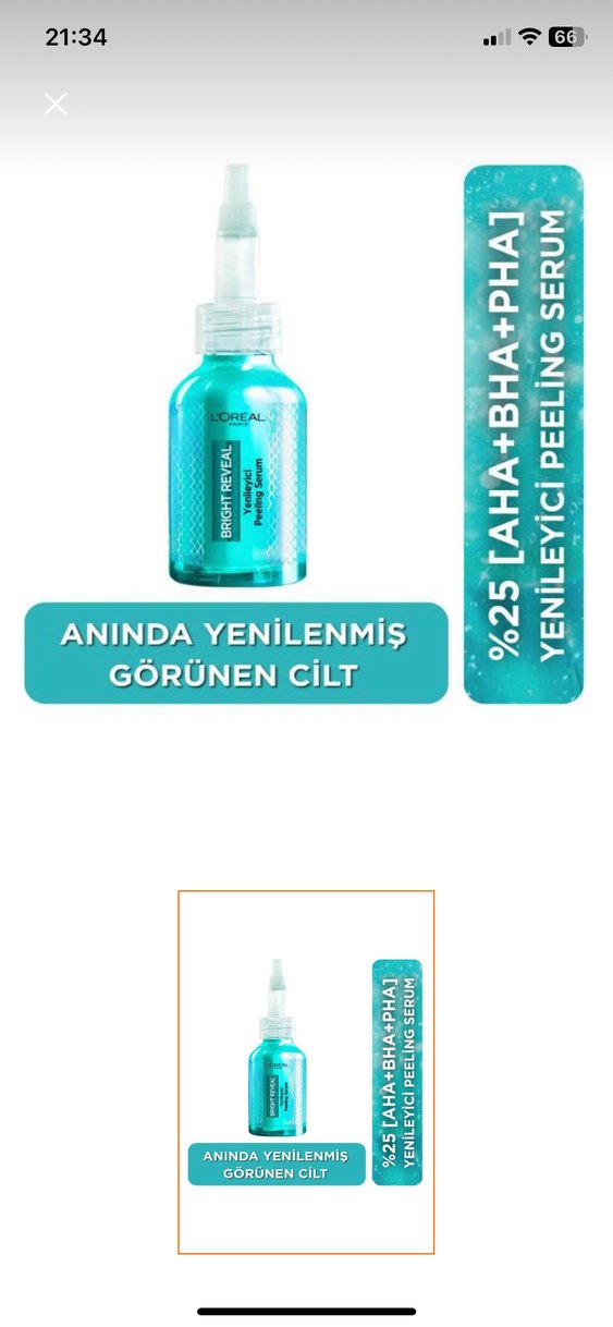L'Oréal Yenileyici Peeling Serumu - Görsel 2