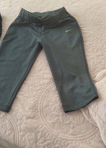 Nike Koyu Gri Ve Siyah Spor Tayt 2 Adet
