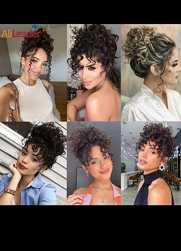 Peruk topuz - Görsel 3