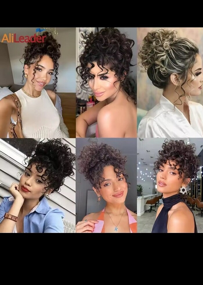 Peruk topuz - Görsel 3