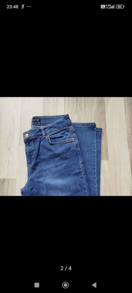 LC Waikiki Kadın Mavi Denim Kot Pantolon - Görsel 2
