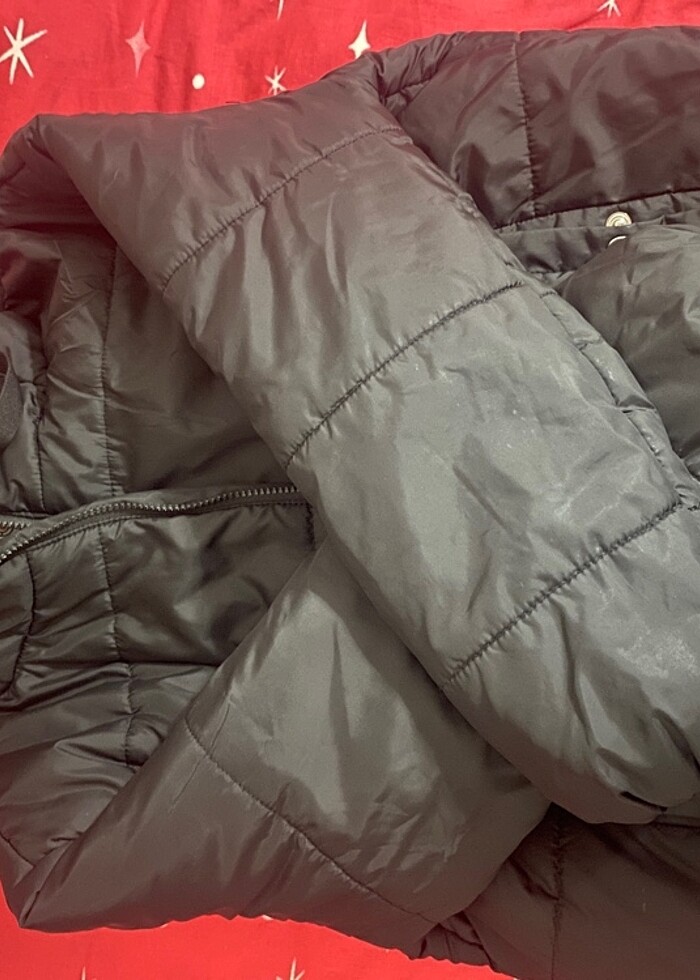 siyah mont - Görsel 3