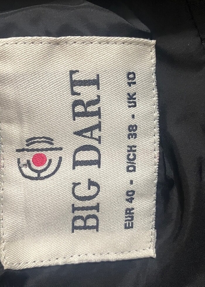 siyah mont - Görsel 5