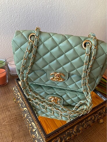 Chanel Çağla Yeşili Çant