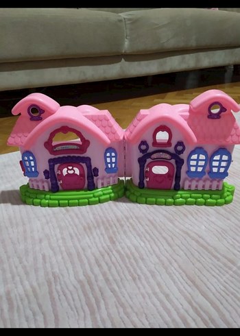 Renkli Pembe Oyuncak Ev - Görsel 3