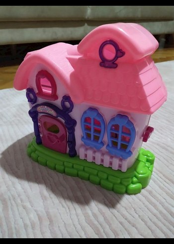 Renkli Pembe Oyuncak Ev - Görsel 5