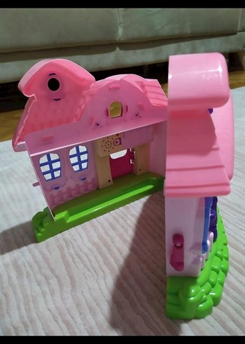 Renkli Pembe Oyuncak Ev - Görsel 2