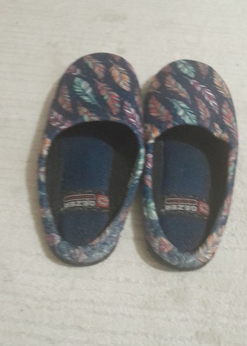 Renkli Örgü Bohem Kadın Ev Terliği - Görsel 4