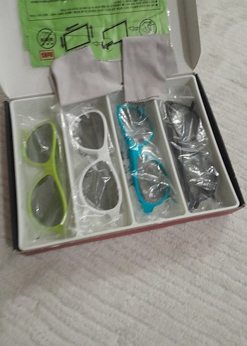 LG Cinema 3D Gözlük Seti 4'lü Parti Paketi - Görsel 3