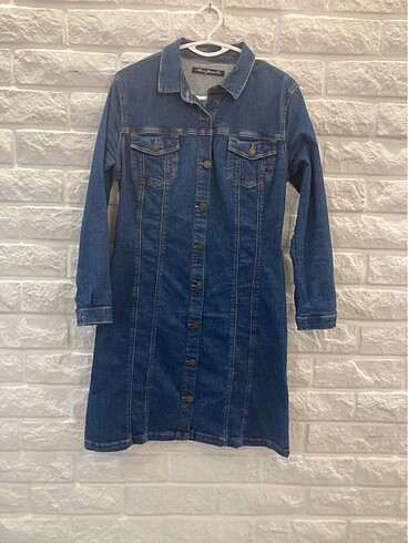 Mavi jeans kot elbise S beden