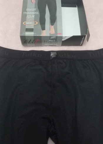 Siyah Kadın Uzun Tayt - Şık ve Rahat - Görsel 3