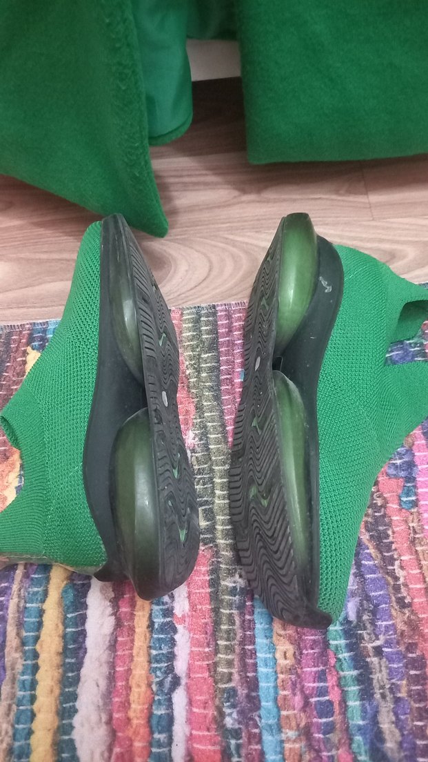 Yeşil Midi Kadın Kaban ayakkabı 38 no - Görsel 4