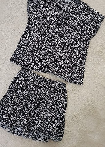 şortlu tulum takım - Görsel 3