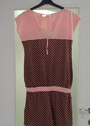 şortlu tulum - Görsel 3