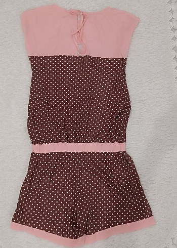 şortlu tulum - Görsel 6