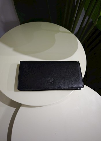 Siyah Deri Fermuarlı erkek Cüzdanı el çantası - Görsel 7