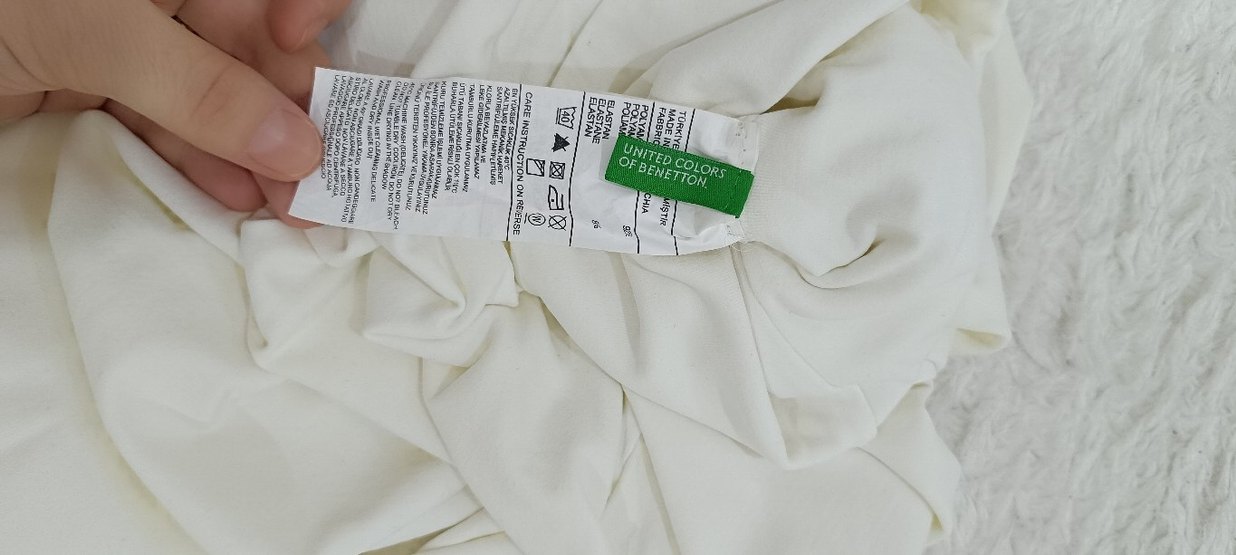 Benetton Boğazlı Body Spor & Şık Teknik - Görsel 5