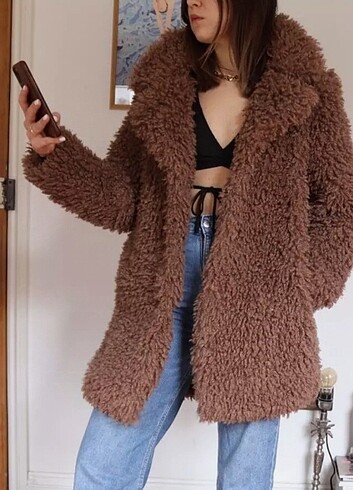 Zara teddy kürk manto 