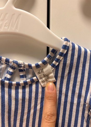 H&M elbiseler 2 adet - Görsel 4