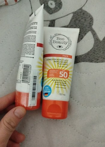 Bee Beauty SPF 50 Yüz Güneş Koruyucu Krem - Görsel 2