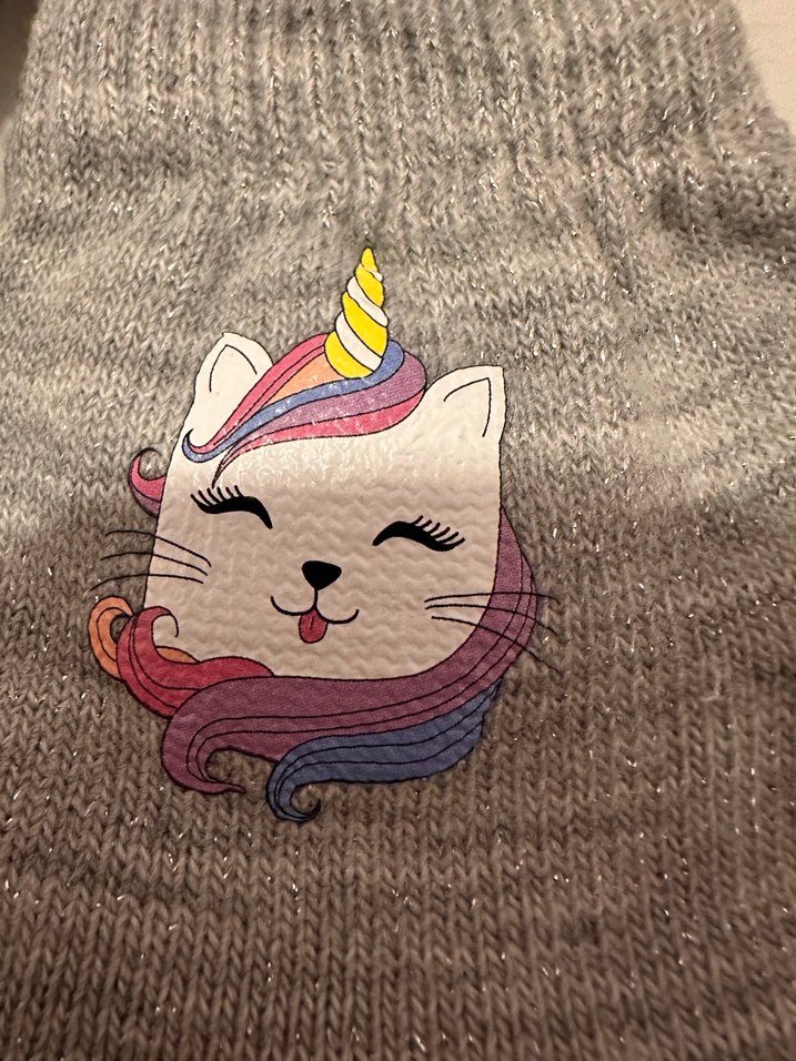 LCW Kız Çocuk Gri Parmaksız Eldiven - Görsel 3