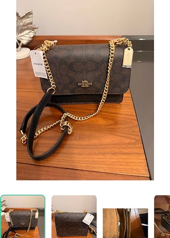 Coach Monogramli Sik Capraz Canta