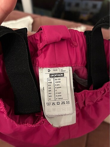 Decathlon wedze 4 yaş kayak pantolonu - Görsel 4