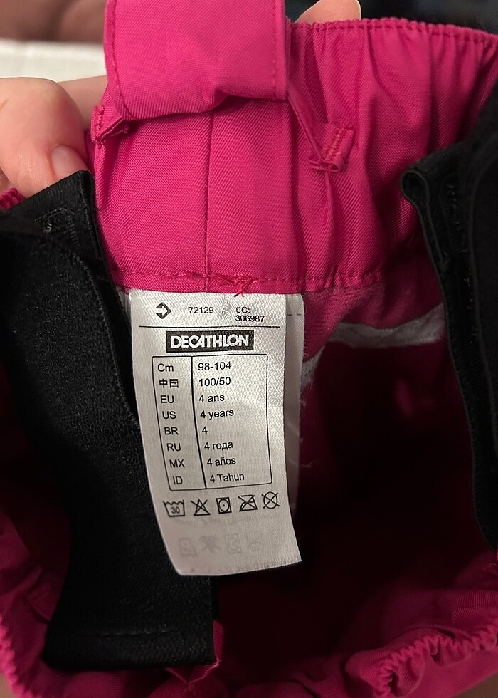 Decathlon wedze 4 yaş kayak pantolonu - Görsel 5