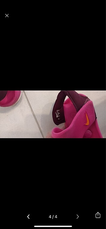 25 numara nıke sandalet - Görsel 4