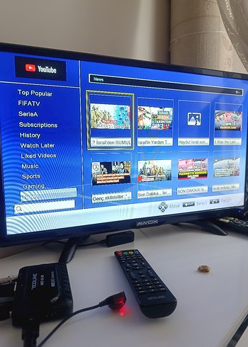 REDLINE Full HD Uydu Alıcısı MRT-34 HD internet wifi ile youtube - Görsel 2