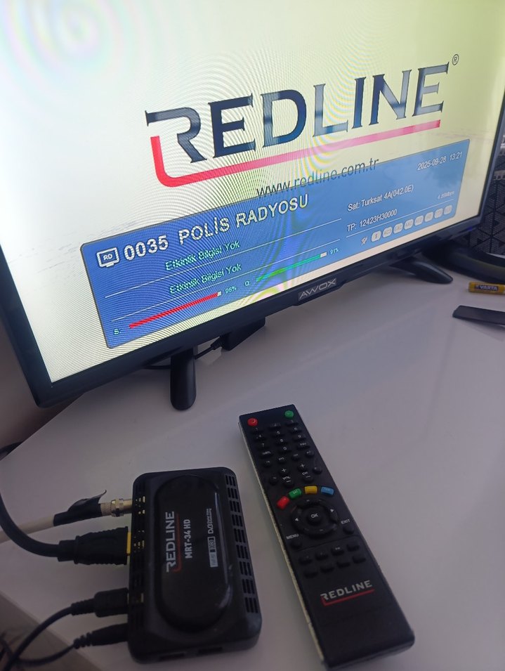 REDLINE Full HD Uydu Alıcısı MRT-34 HD internet wifi ile youtube - Görsel 3