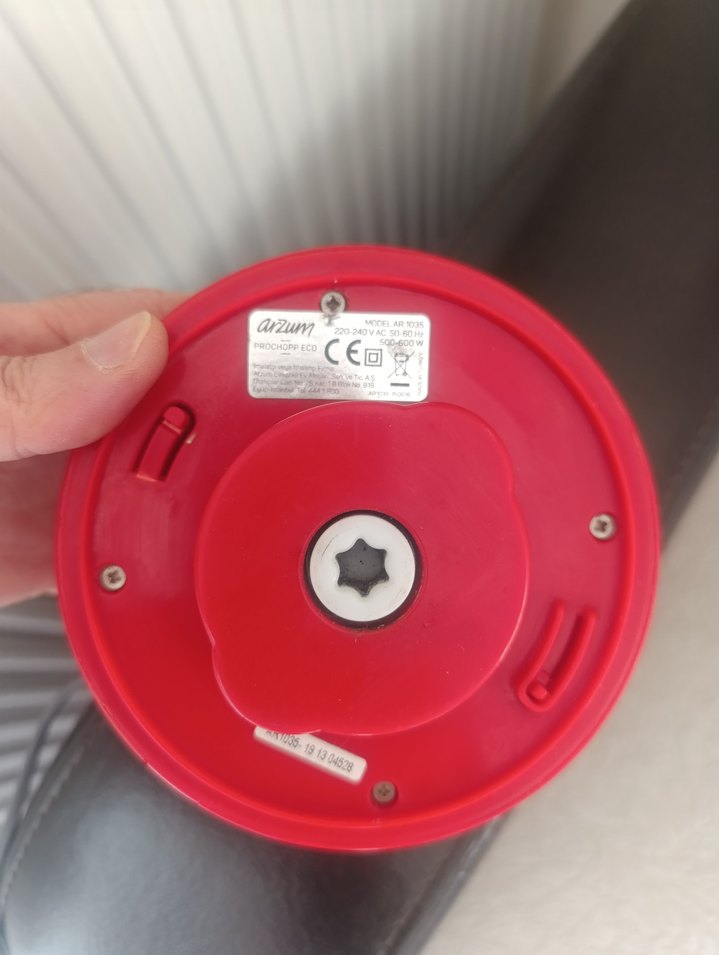 Arzum Prochop Eco Kırmızı rondo motoru - Görsel 3