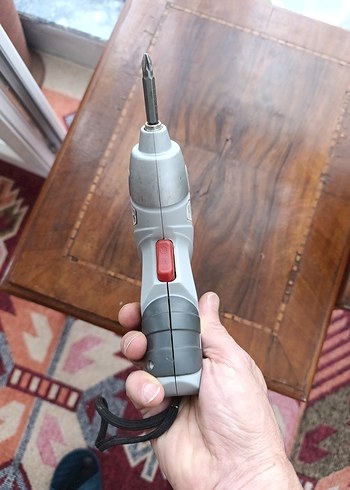 Kablosuz Vidalama Makinesi Beyaz Gri - Görsel 5