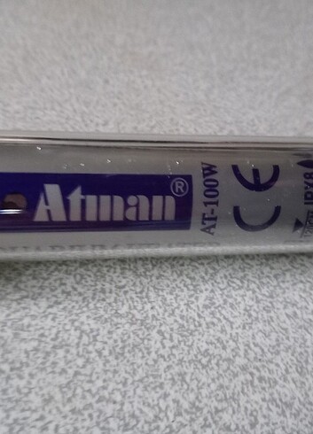 Akvaryum ısıtıcısı Atman marka 100 watt 