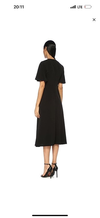 36 Beden Midi elbise b