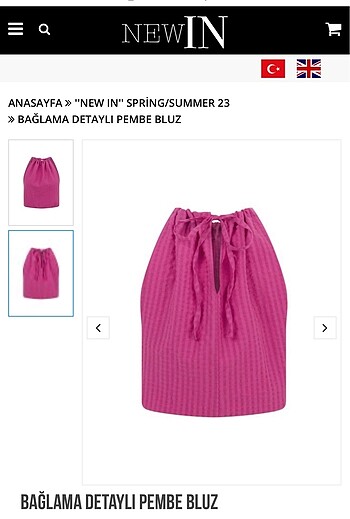 m Beden pembe Renk New in