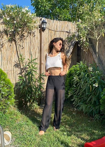 Nakışlı Beyaz Kadın Bralet