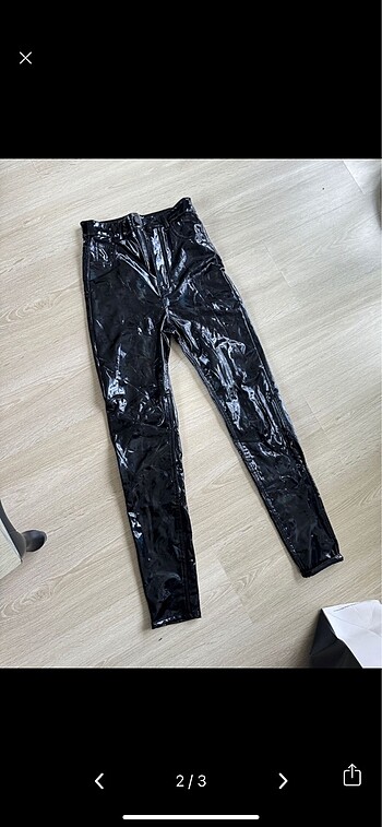Pull and Bear Pull and bear vinil pantolon