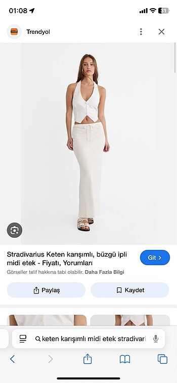 Stradivarius Stradivarius etek