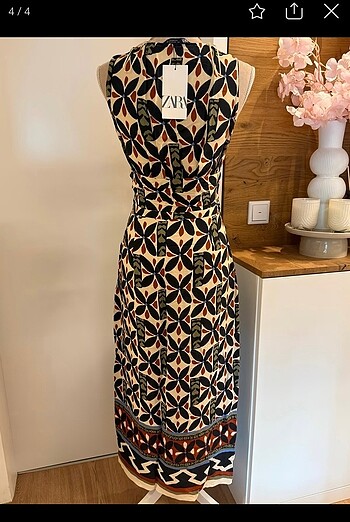xs Beden Zara elbise