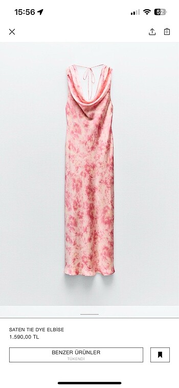 xs Beden Zara Elbise