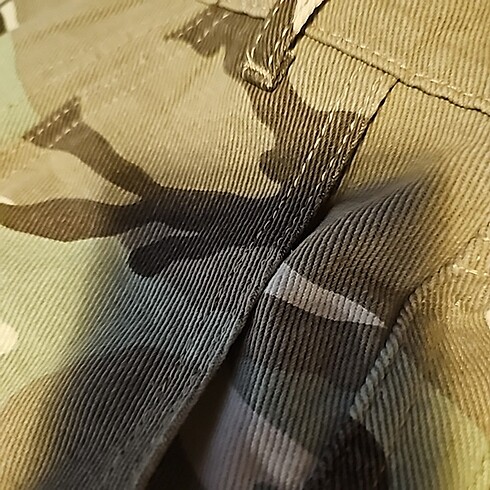 xs Beden haki Renk Kamuflaj pantolon