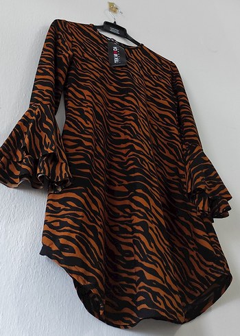 Diğer Zebra Desenli Tunik