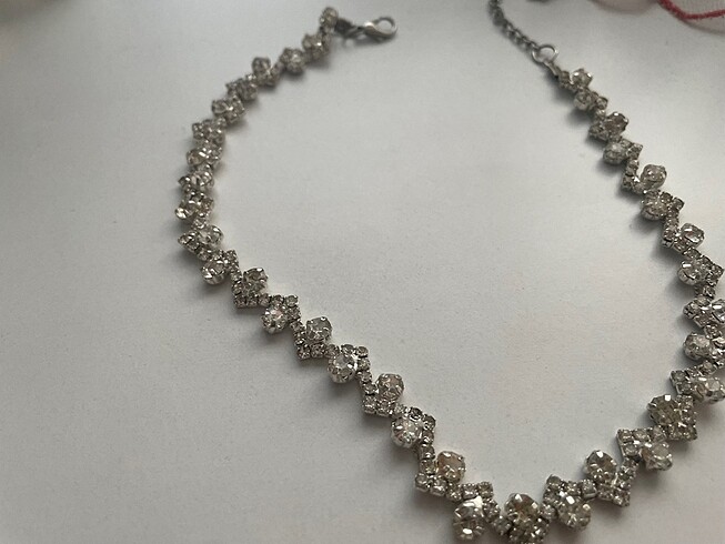  Beden Taşlı Choker kolye