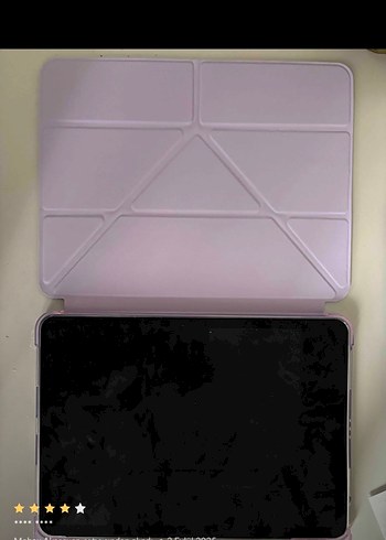Beden Renk Lila Katlanabilir Tablet Kılıfı